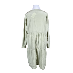 Unisex R-collection - Schiffon dress, size 42 - Green (3)