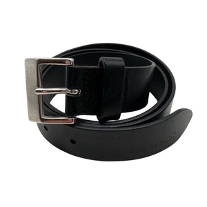 Unisex Marc O'Polo - Leather belt, size Ei kokoa - Black (1)