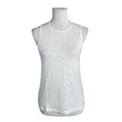 Unisex Casall - Tricot tank top, size 34 - White ()