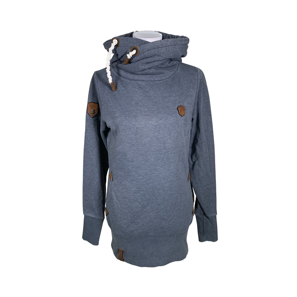 Unisex Naketano - Hoodie, size 38 - Gray (1)