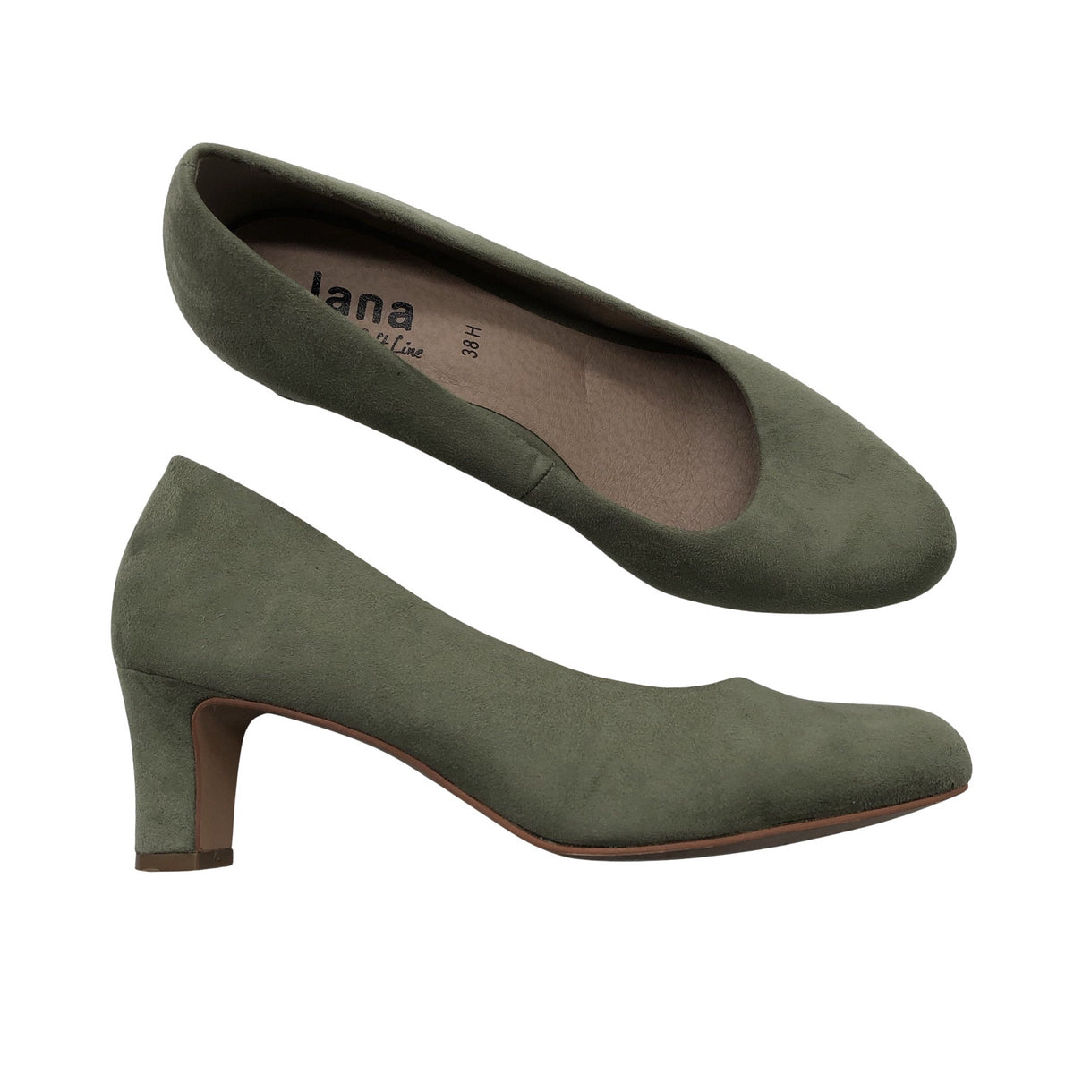 Unisex Jana - High heels, size 38 - Green (1)