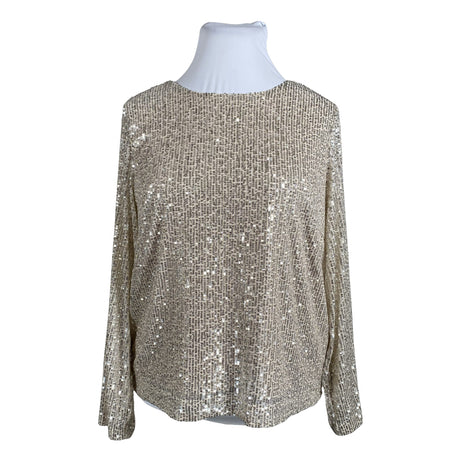 Unisex Part two - Party shirt, size 42 - Beige ()