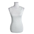 Unisex NOSH - Tricot tank top, size 36 - White ()