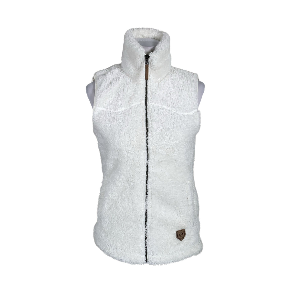 Unisex McKinley - Fleece vest, size 38 - White (1)