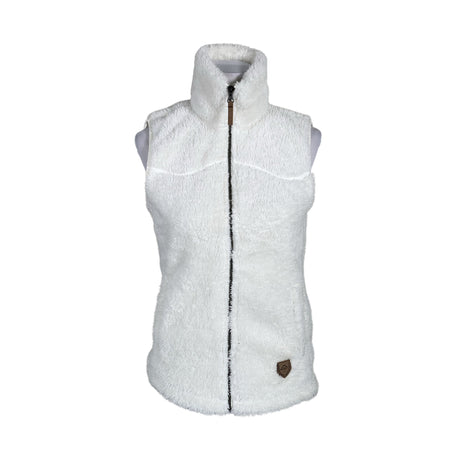 Unisex McKinley - Fleece vest, size 38 - White ()