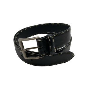 Unisex Marella - Leather belt, size Ei kokoa - Black (1)