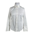 Unisex Andiata - Collared shirt, size 44 - White ()