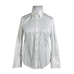 Unisex Andiata - Collared shirt, size 44 - White (1)