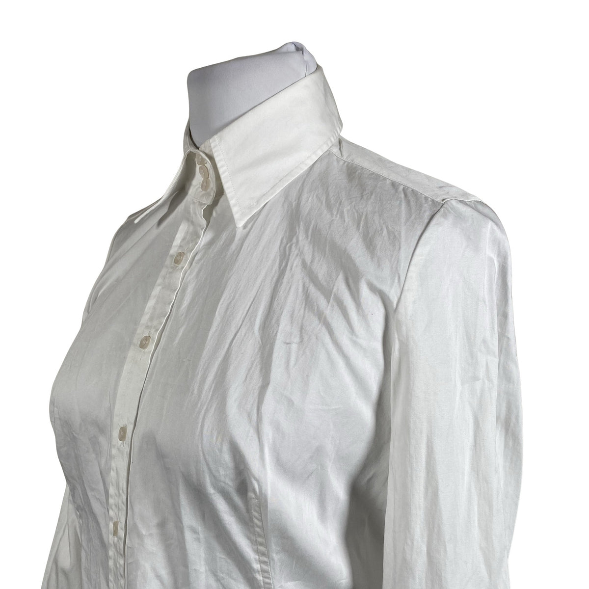 Unisex Andiata - Collared shirt, size 44 - White (2)