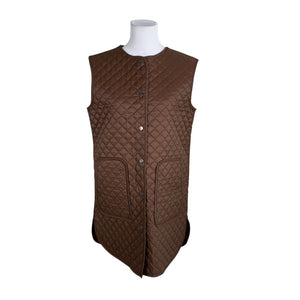 Unisex Lindex - Winter vest, size 36 - Brown (1)