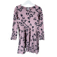 Unisex Polarn O. Pyret - Tricot dress, size 122 - 128 - Violet ()