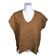 Unisex Andiata - Knit vest, size 38 - Brown ()
