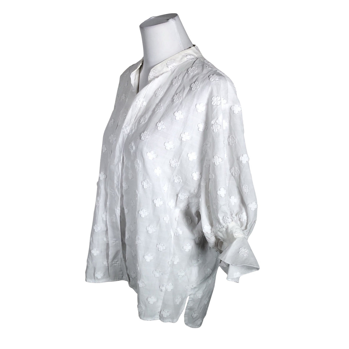 Unisex Andiata - Short-sleeved blouse, size 40 - White (3)
