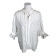 Unisex Andiata - Short-sleeved blouse, size 40 - White ()
