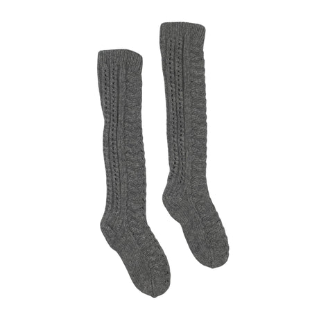 Unisex Handmade - Wool socks, size 37 - Gray ()