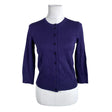 Unisex Cable & Gauge - Cardigan, size 36 - Violet ()