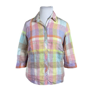 Unisex Gerry Weber - Collared shirt, size 44 - Violet (1)