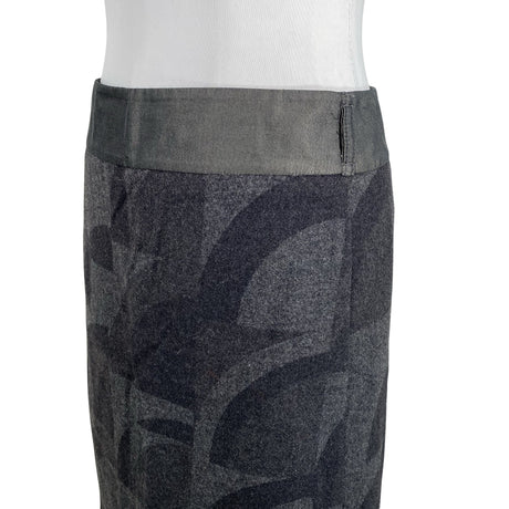 Unisex 'S MaxMara - Fabric skirt, size 36 - Gray (2)