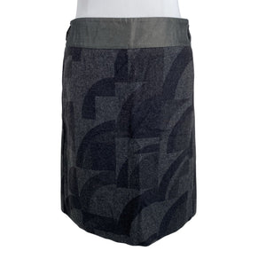 Unisex 'S MaxMara - Fabric skirt, size 36 - Gray (1)