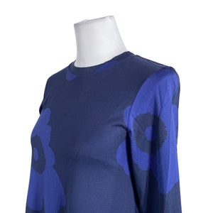 Unisex Marimekko - Tricot dress, size 34 - Blue (2)