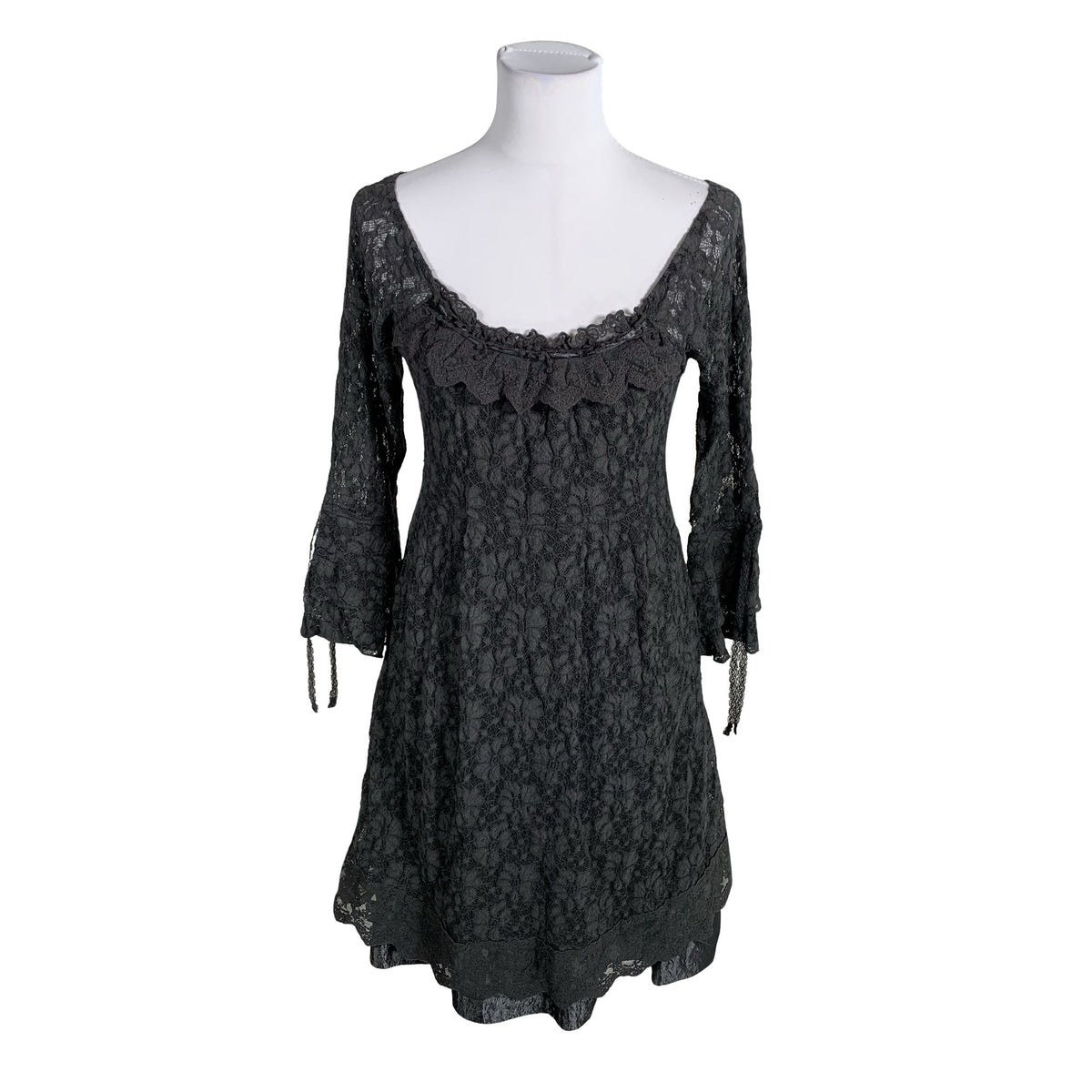Unisex Cream - Dress, size 38 - Gray (1)