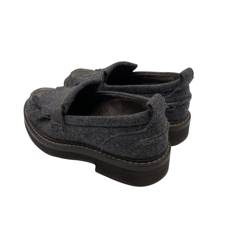 Unisex Brunello Cucinelli - Loafers, size 35 - Gray (2)