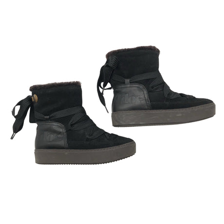 Unisex See by Chloé - Winter shoes, size 36 - Black ()