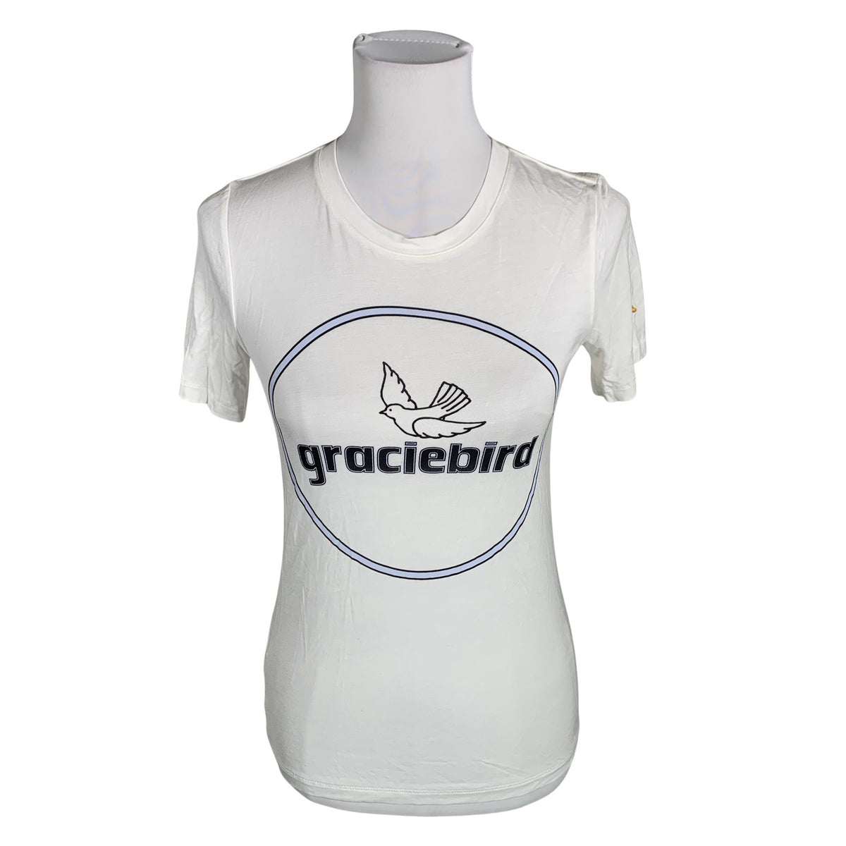 Unisex Ganni - T-shirt, size 36 - White (1)