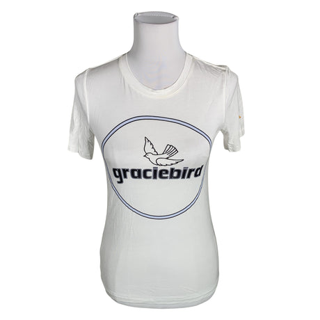 Unisex Ganni - T-shirt, size 36 - White ()