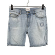 Unisex Vailent - Denim shorts, size L - Light blue ()