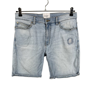 Unisex Vailent - Denim shorts, size L - Light blue (1)
