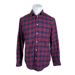 Unisex Samsoe&Samsoe - Collared shirt, size L - Wine red (1)