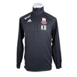 Unisex Adidas - Sports shirt, long sleeve, size M - Black ()