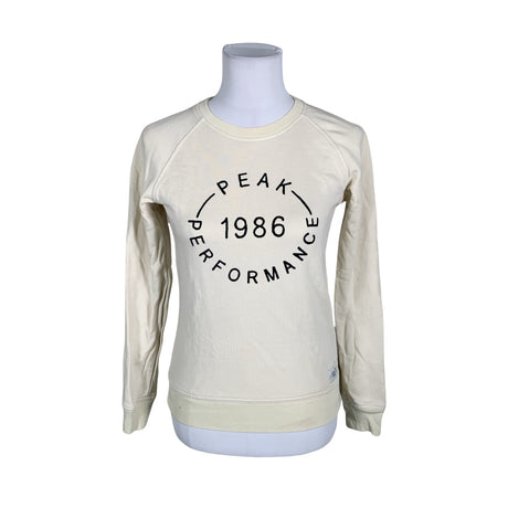 Unisex Peak Performance - Sweatshirt, size 34 - Beige ()