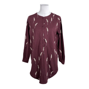 Unisex NOSH - Tricot tunic, size 36 - Wine red (1)