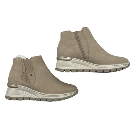 Unisex Rieker - Ankle boots, size 39 - Beige ()