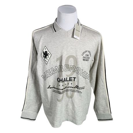 Unisex Jack & Jones - Tricot shirt, size M - Gray ()