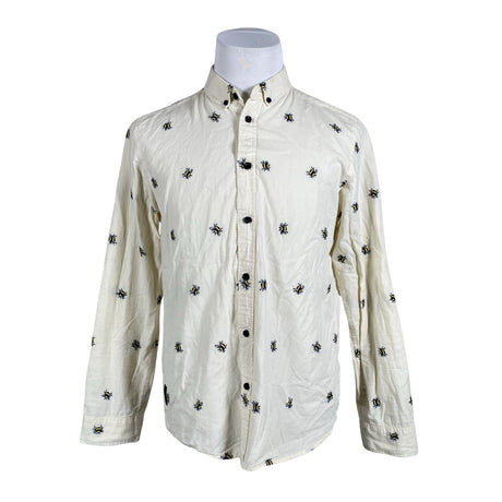 Unisex Anerkjendt - Collared shirt, size L - Beige ()