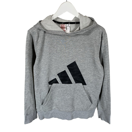 Unisex Adidas - Hoodie, size 158 - 164 - Gray ()