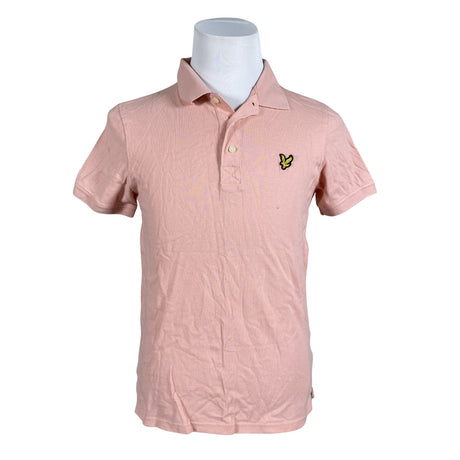Unisex Lyle&Scott - Polo shirt, size M - Light pink ()