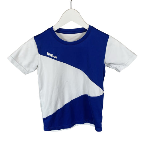 Unisex Wilson - Sports shirt, short sleeve, size 134 - 140 - Blue ()