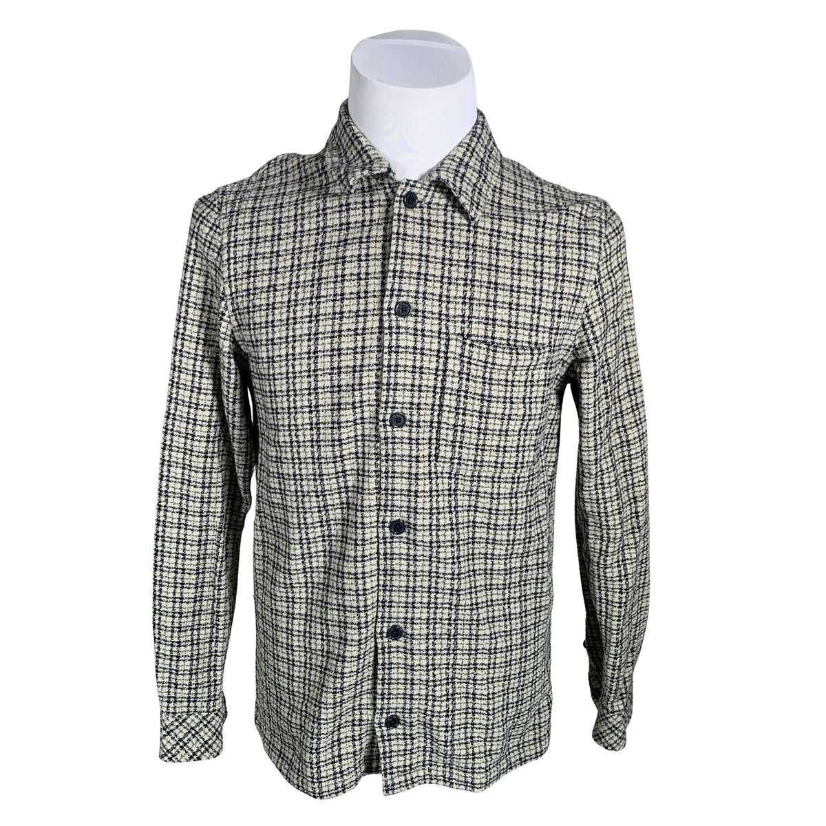 Unisex Samsoe&Samsoe - Collared shirt, size L - Gray (1)