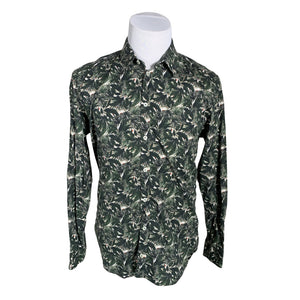 Unisex Samsoe&Samsoe - Collared shirt, size M - Green (1)