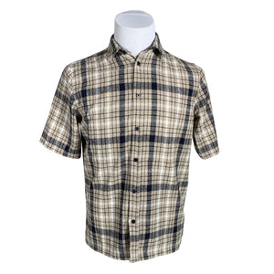 Unisex Samsoe&Samsoe - Collared shirt, size M - Beige (1)