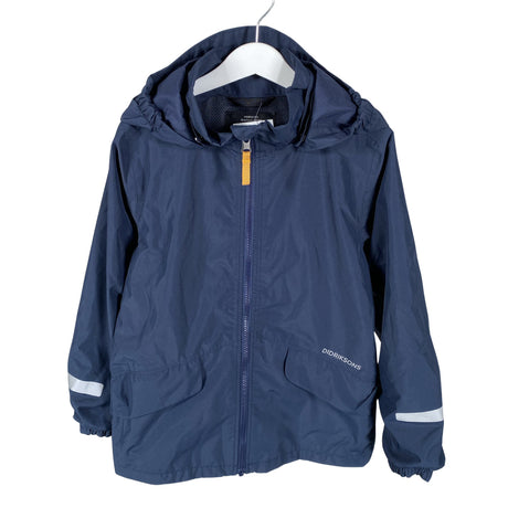 Unisex Didriksons - Trench coat, size 128 - 134 - Blue ()