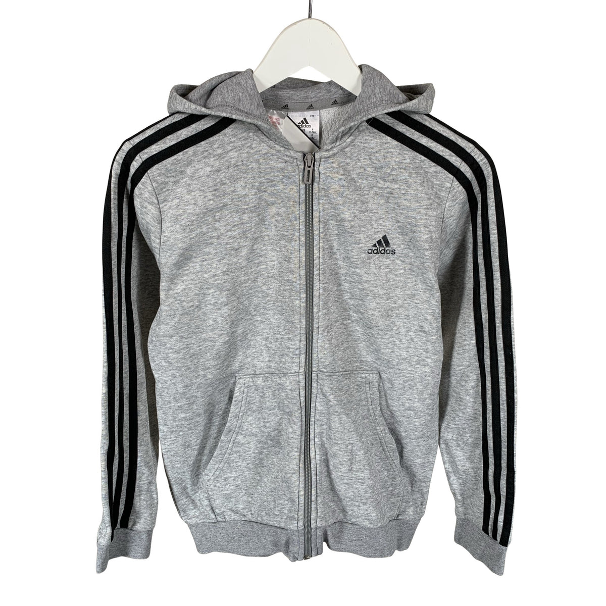 Unisex Adidas - Hoodie, size 146 - 152 - Gray (2)