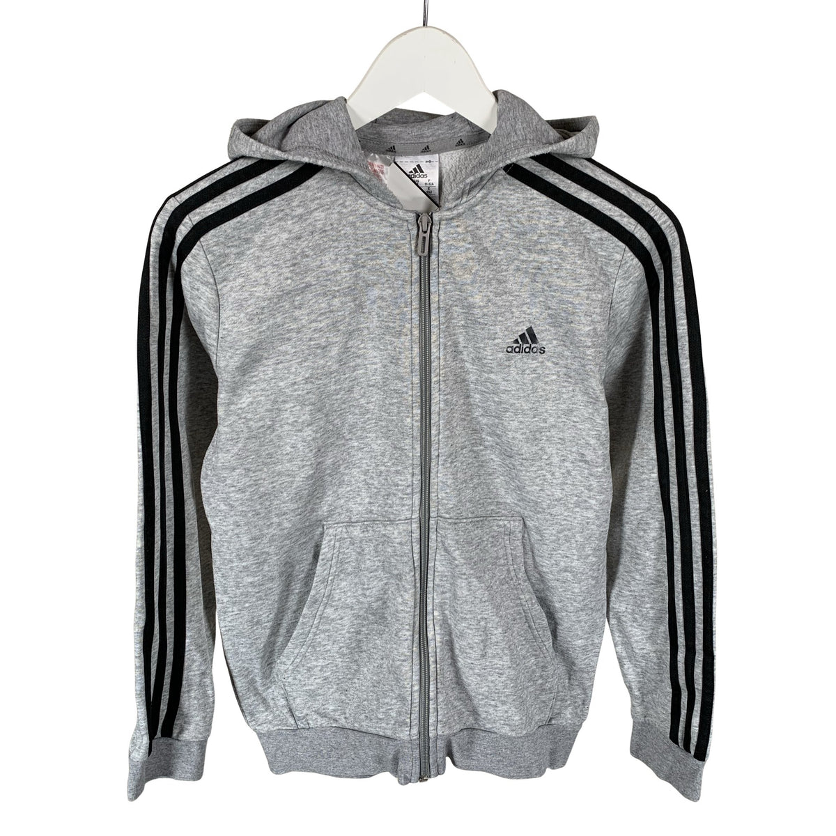 Unisex Adidas - Hoodie, size 146 - 152 - Gray (1)