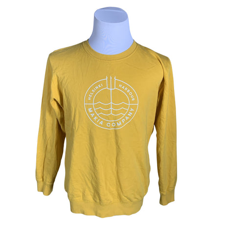 Unisex Makia - Sweatshirt, size M - Yellow ()