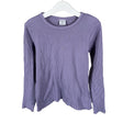 Unisex Polarn O. Pyret - Tricot shirt, size 128 - 134 - Violet ()