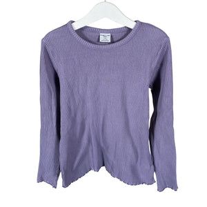 Unisex Polarn O. Pyret - Tricot shirt, size 128 - 134 - Violet (1)